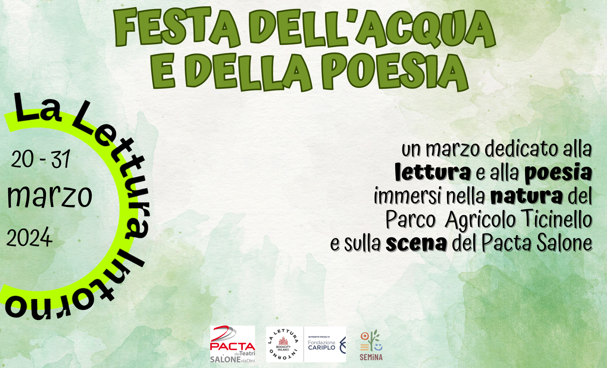 FESTA DELL’ACQUA E DELLA POESIA